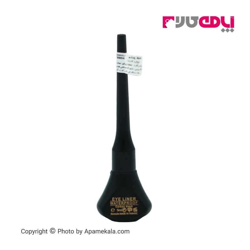 خط چشم کوزه ای ماژیکی گاتریا ضد آب Black carbon حجم 5 میل — تصویر ۲