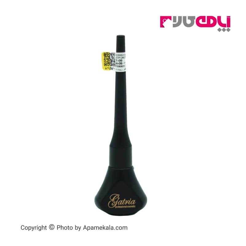 خط چشم کوزه ای ماژیکی گاتریا ضد آب Black carbon حجم 5 میل