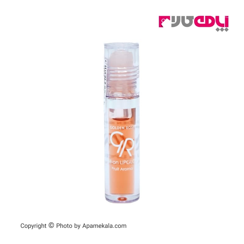برق لب میوه ای گلدن رز مدل Roll-on پرتغالی – شماره 05 حجم 3.4 میل