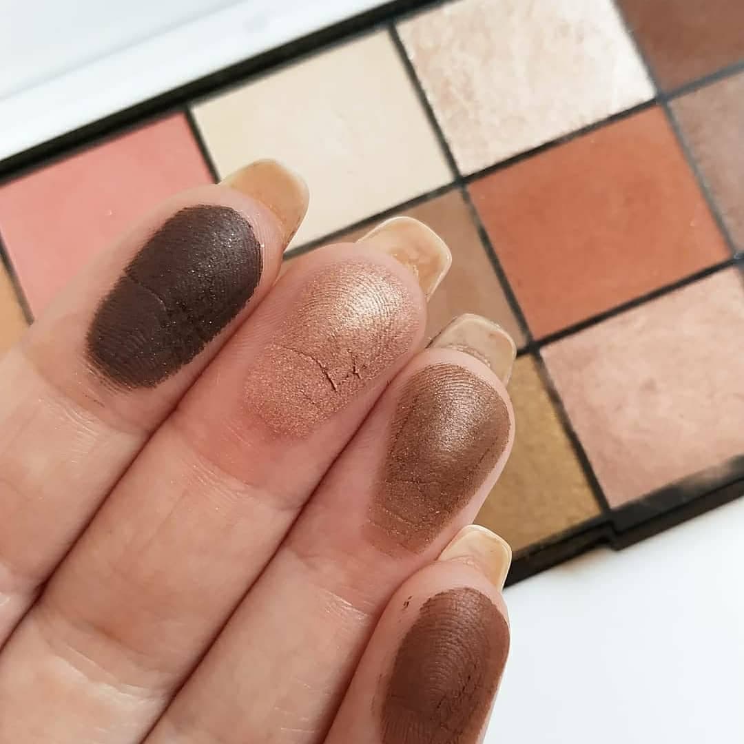 پالت آرایش صورت و چشم سیتی استایل گلدن رز شماره 01 Warm Nude — تصویر ۳