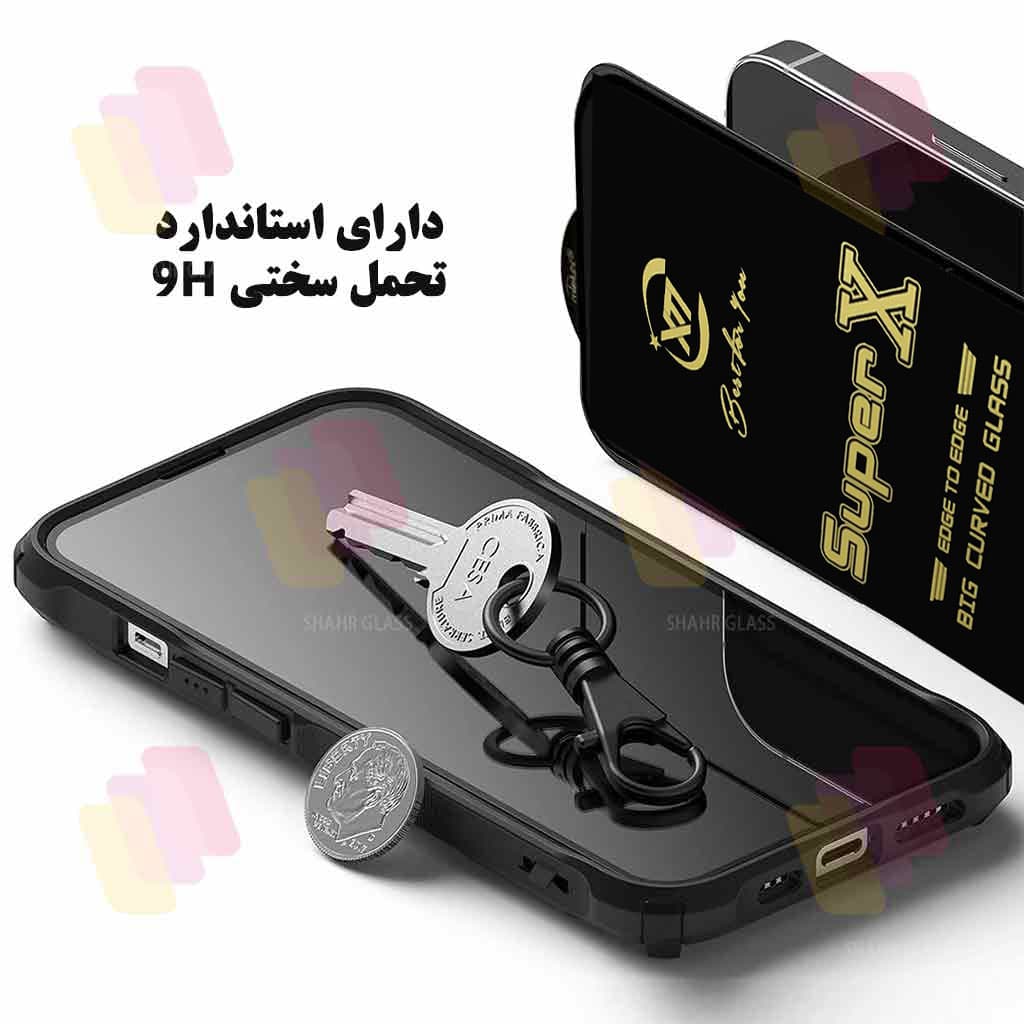 محافظ صفحه نمایش شهر گلس مدل SUPXS20 مناسب برای گوشی موبایل سامسونگ Galaxy A36 5G / Galaxy A56 5G — تصویر ۸