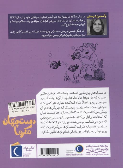 سرزمین پریان 6 (دست پنهان هکرها) | یاسمن درستی | انتشارات محراب قلم،مهتاب — تصویر ۲