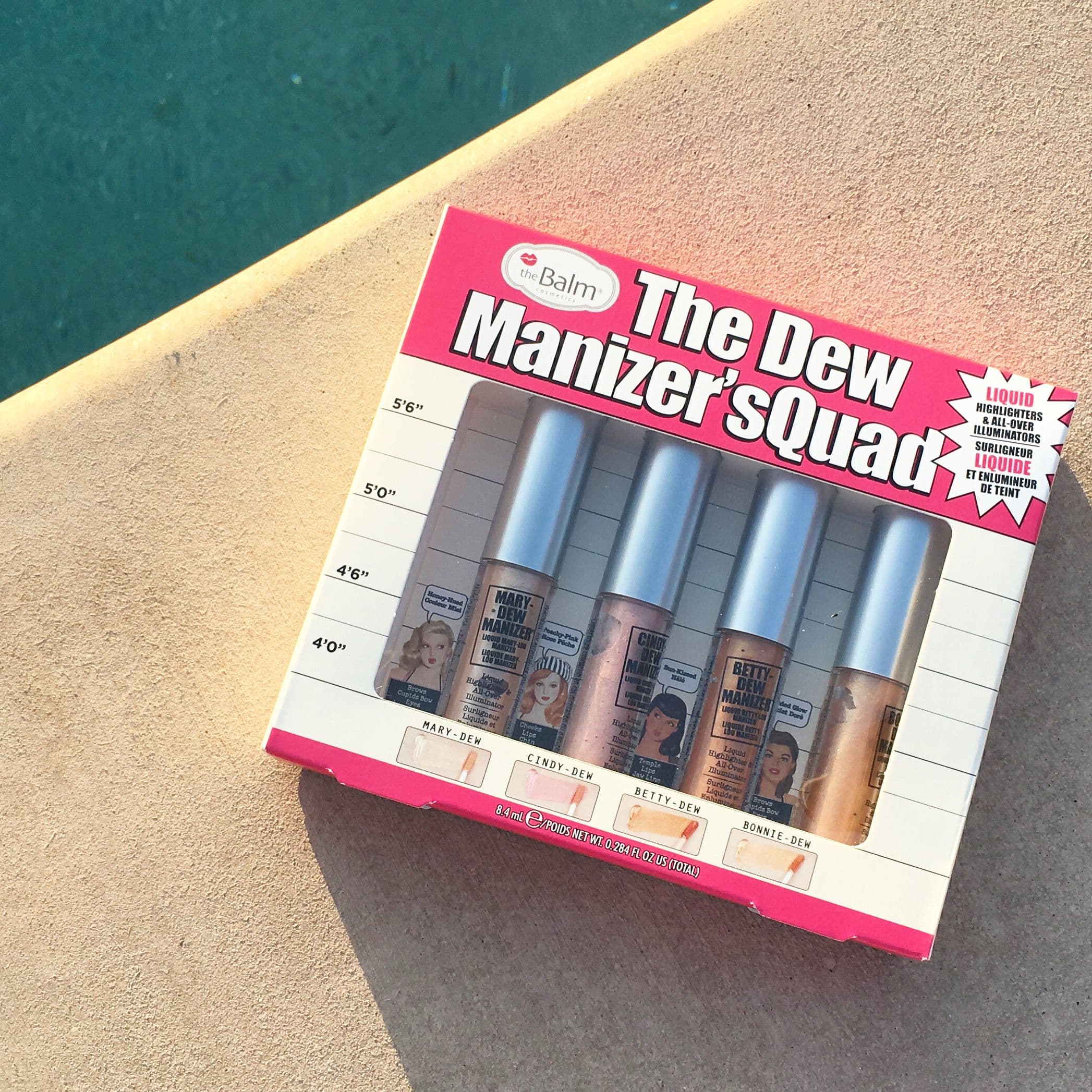 پک هایلایتر مایع 4 عددی مینی دبالم مدل Dew MANIZER’SQUAD — تصویر ۶