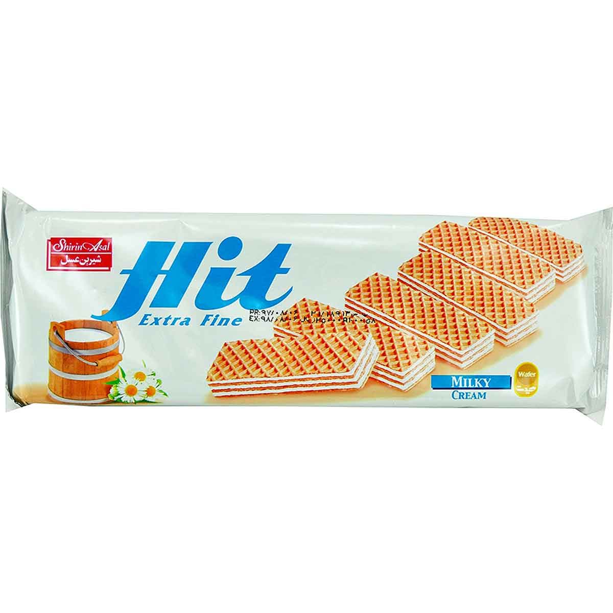ویفر با کرم شیری هیت شیرین عسل 150 گرم