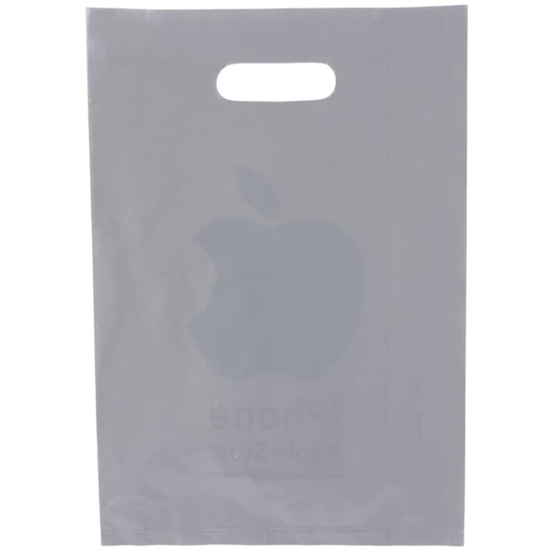 نایلون دسته دار طرح Apple سایز 35*25 سانتی متر بسته 1 کیلویی کد 3 — تصویر ۳