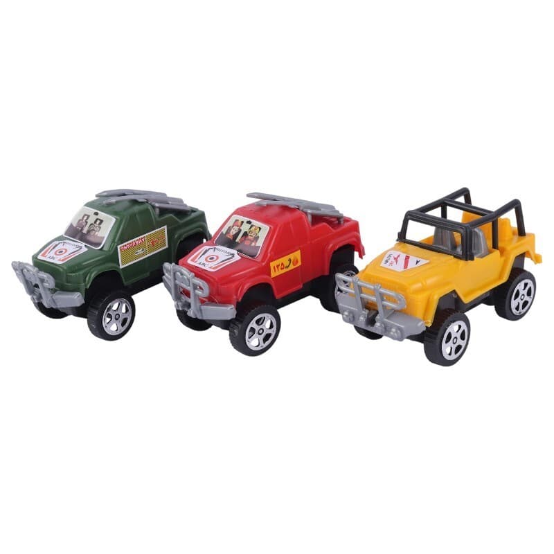 ماشین اسباب بازی Baby Car کد 201340 بسته 4 عددی — تصویر ۵