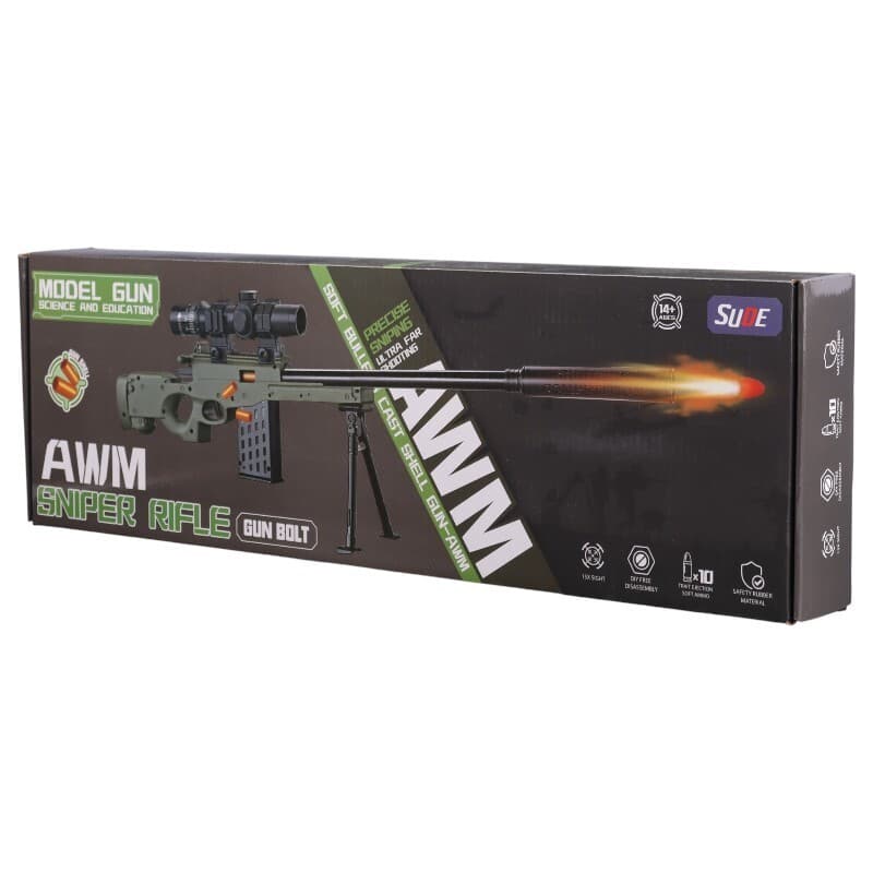 تفنگ اسنایپر اسباب بازی AWM NO.810 کد 101090 — تصویر ۲
