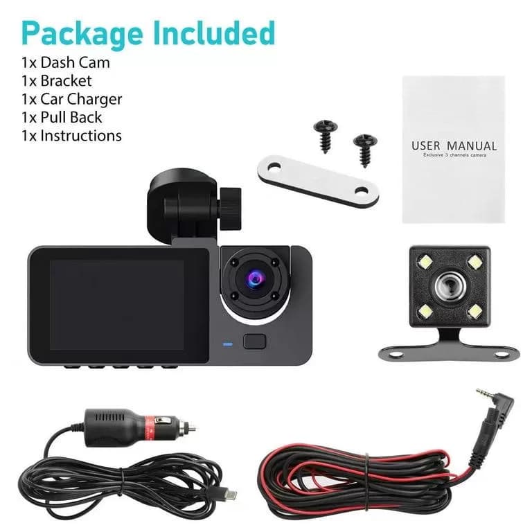 دوربین ثبت وقایع خودرو Vehicle Blackbox Wika 100 وای فای دار — تصویر ۲