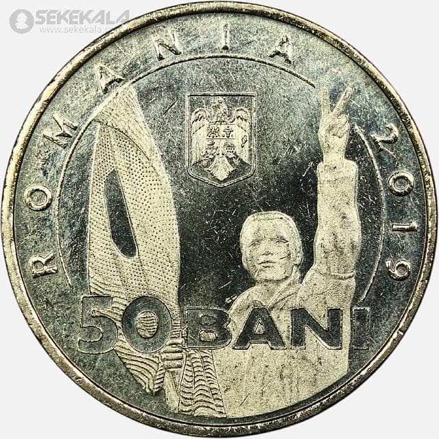 سکه 50 بانی یادبودی رومانی 2019 (UNC)