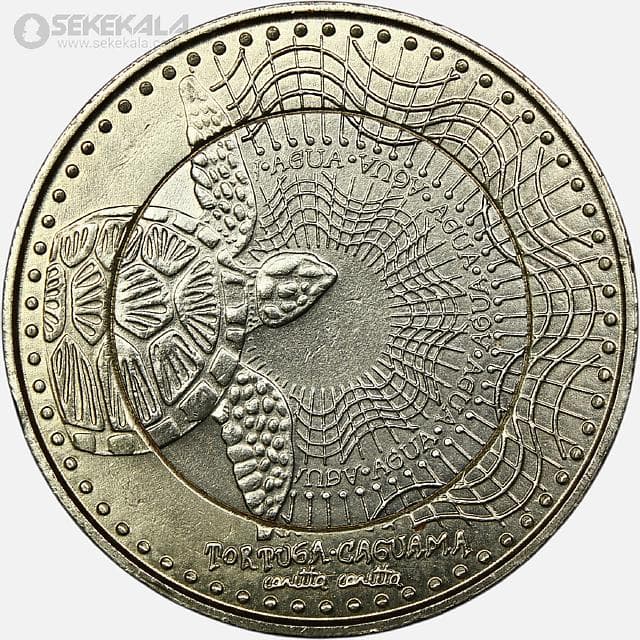سکه 1000 پزو دوفلزی کلمبیا 2020
