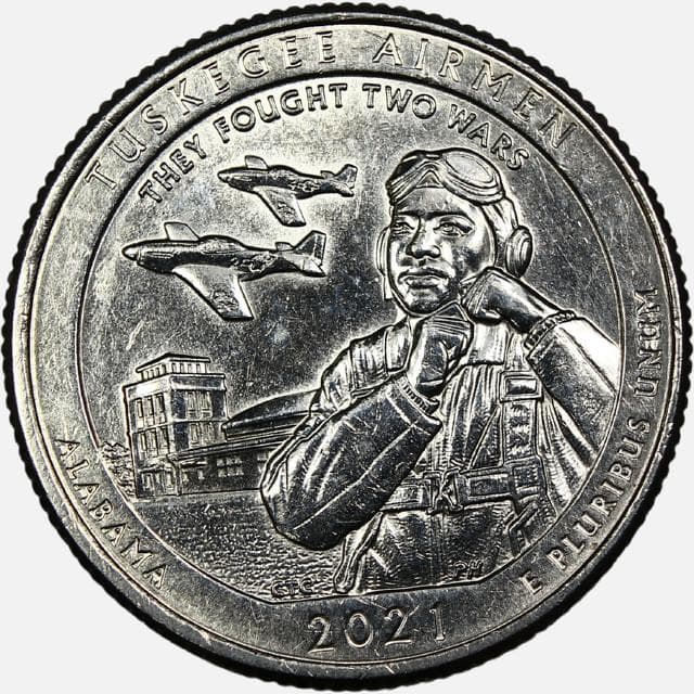 سکه کوارتر (25 سنت) یادبودی آمریکا 2021 P