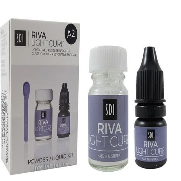 گلاس آینومر ریوا لایت کیور اس دی ای Riva Light Cure SDI