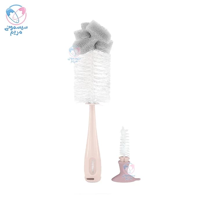 شیشه شور فرچه ای دو کاره کیکابو Kikkaboo