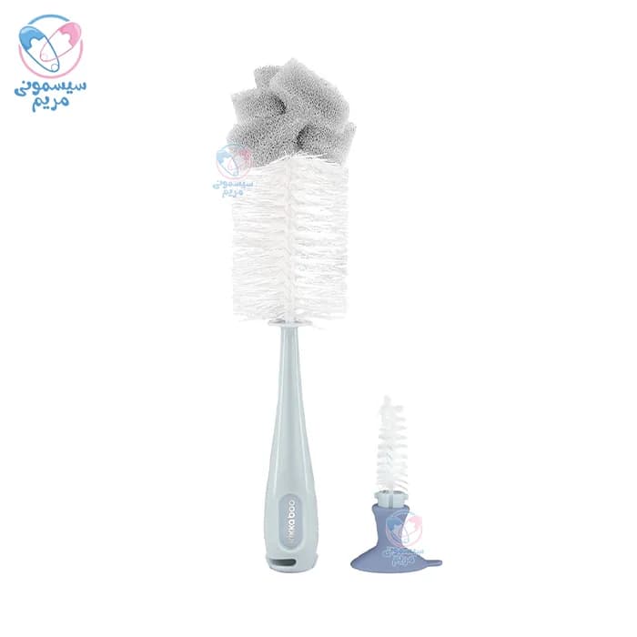 شیشه شور فرچه ای دو کاره کیکابو Kikkaboo — تصویر ۴