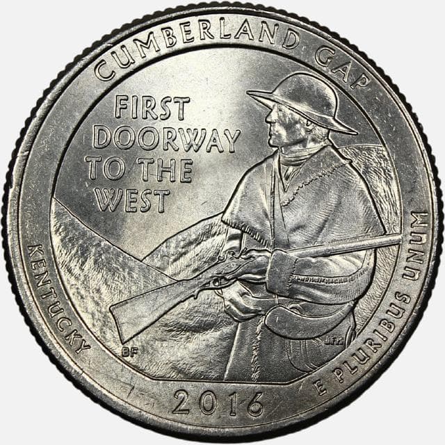 سکه کوارتر (25 سنت) یادبودی آمریکا 2016 P (کیفیت UNC)