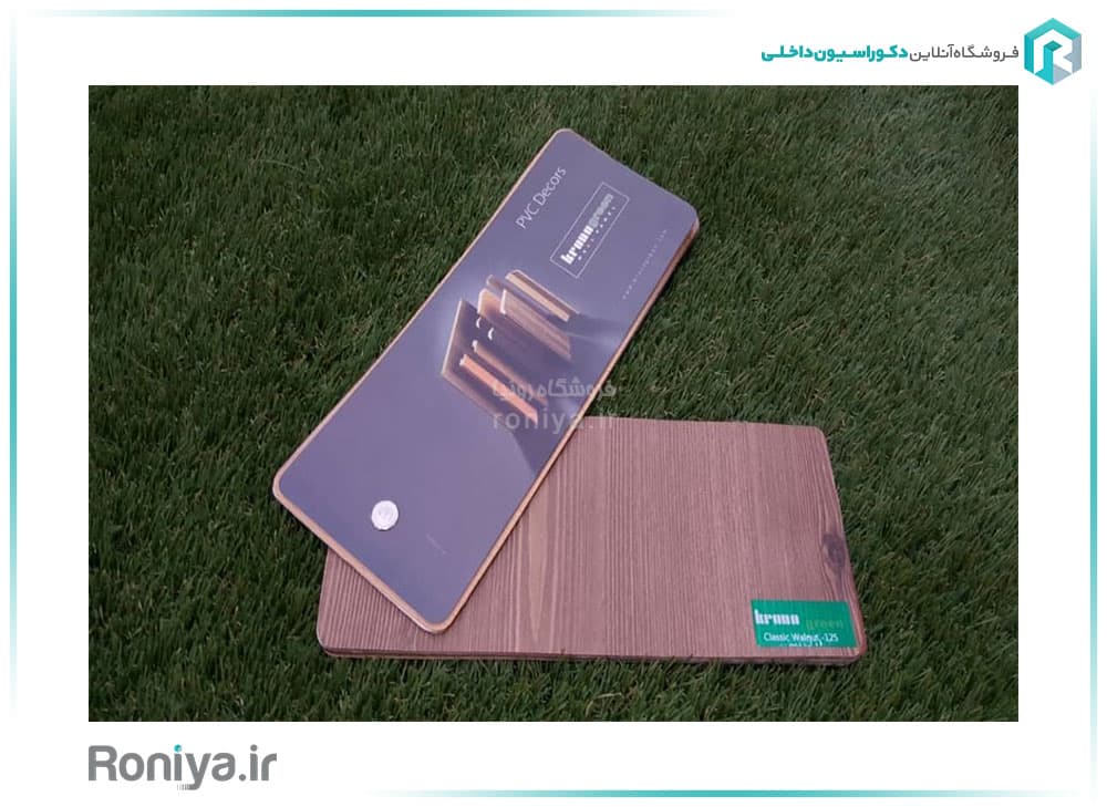 دیوارپوش MDF کد CLASSIC WALNUT 125