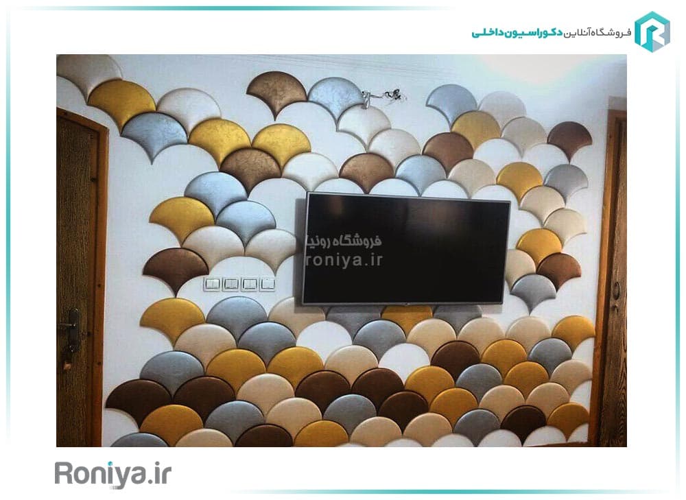 دیوارپوش چرمی TEARS کد SW070 — تصویر ۳