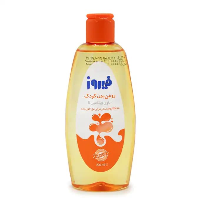 روغن بدن 200 میلی لیتر ویتامینه فیروز Firooz