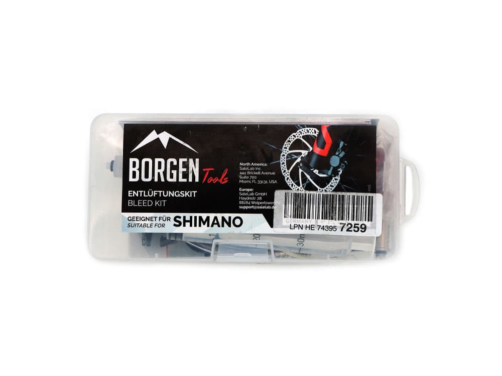 کیت هواگیری ترمز هیدرولیک دوچرخه بورگن مدل BORGEN BLEED KIT FOR SHIMANO — تصویر ۲