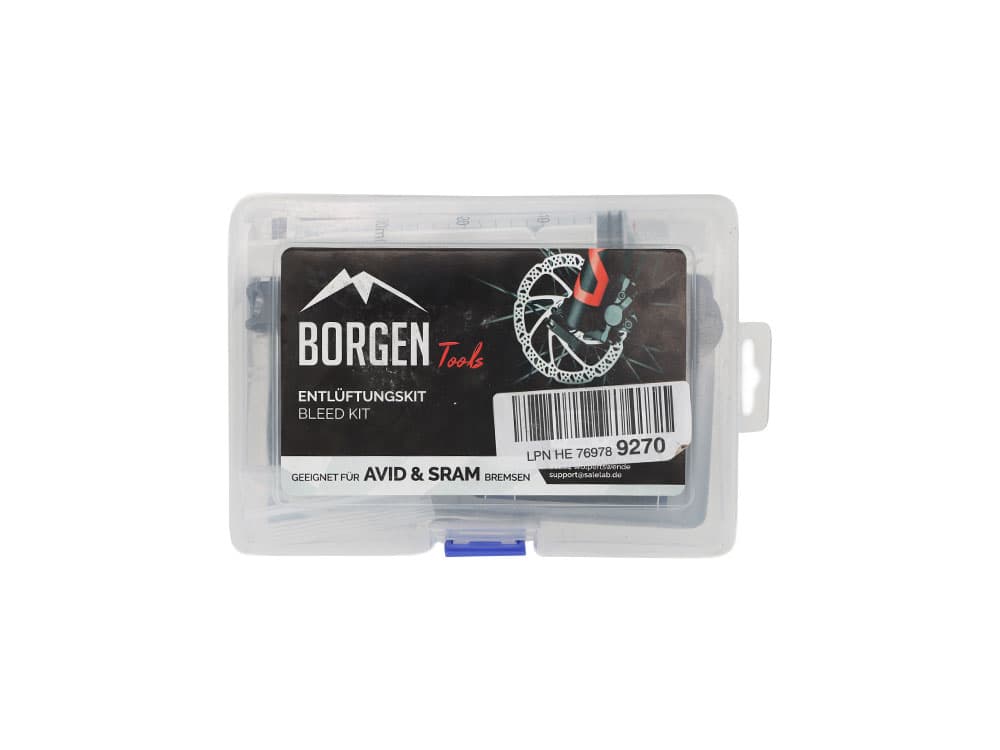کیت هواگیری ترمز هیدرولیک دوچرخه بورگن مدل BORGEN BLEED KIT FOR AVID-SRAM — تصویر ۳
