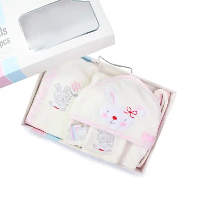 ست حوله پنج تیکه رزبرن Roseborn Little Bunny — تصویر ۲