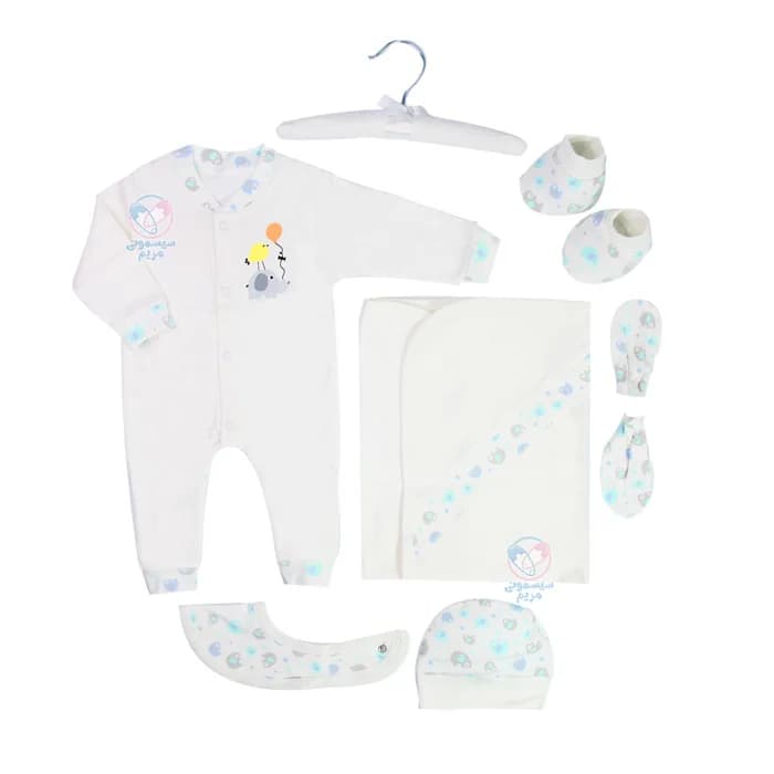 ست بیمارستانی 7 تیکه مادرکر Mothercare فیل و جوجه