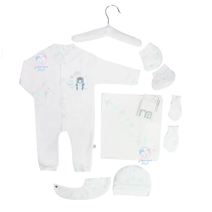 ست بیمارستانی 7 تیکه مادرکر Mothercare طرح خرس قطبی