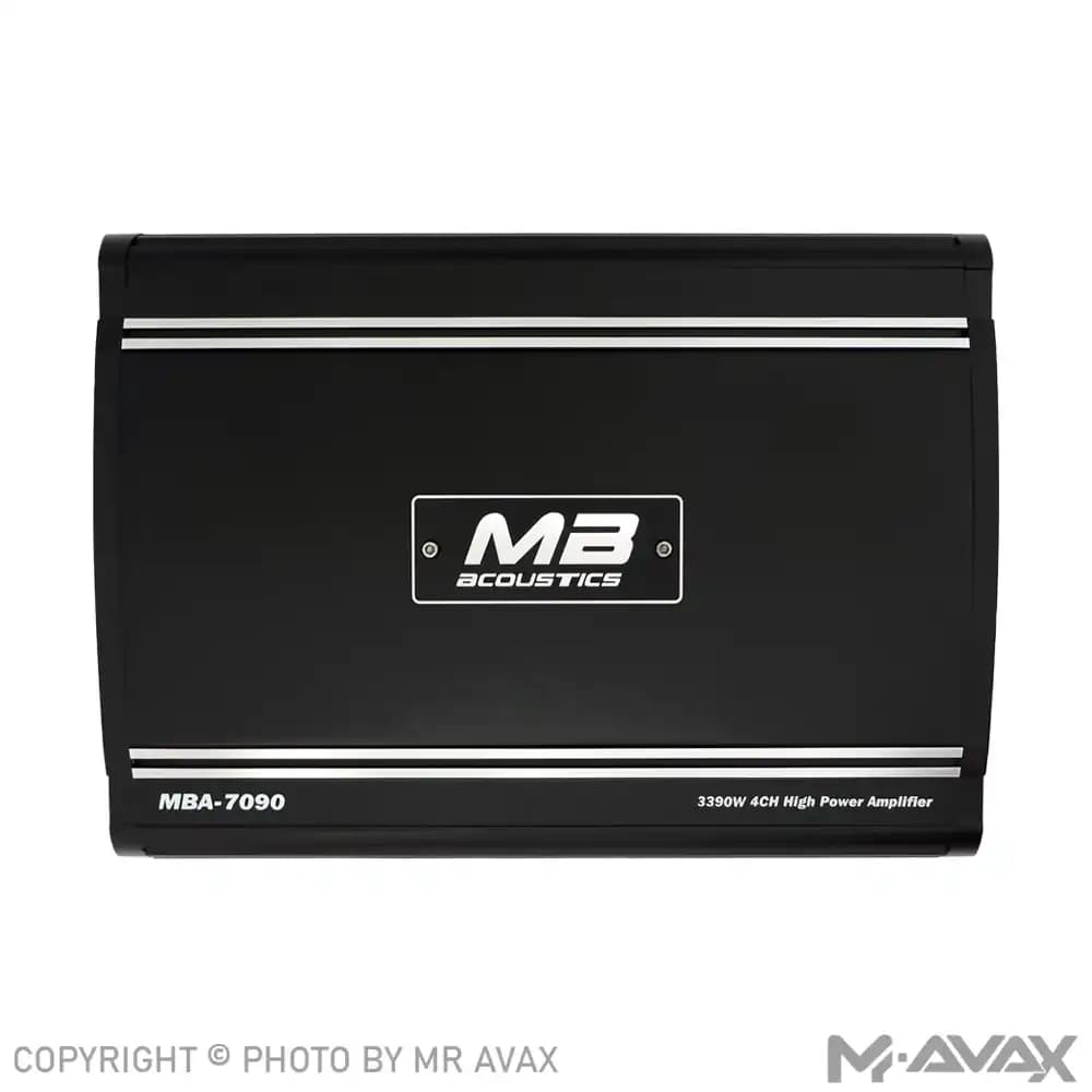 آمپلی فایر 4 کانال ام بی آکوستیک مدل MBA-7090