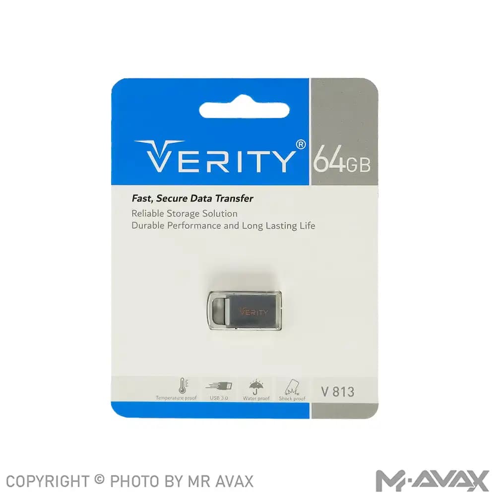 فلش مموری وریتی مدل V818 حافظه 64 گیگابایت USB 3.0