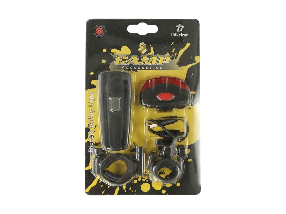 چراغ جلو و عقب دوچرخه کمپ مدل CAMP BI-162170 — تصویر ۲