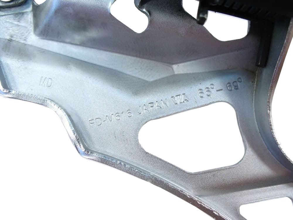 طبق عوض کن دوچرخه شیمانو مدل SHIMANO DEORE FD-M616 — تصویر ۲