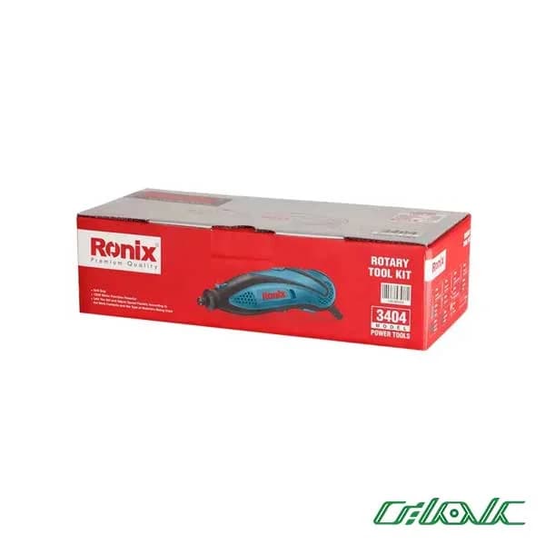 کیت فرز مینیاتوری رونیکس مدل 3404 (135 وات، 40 پارچه) — تصویر ۵