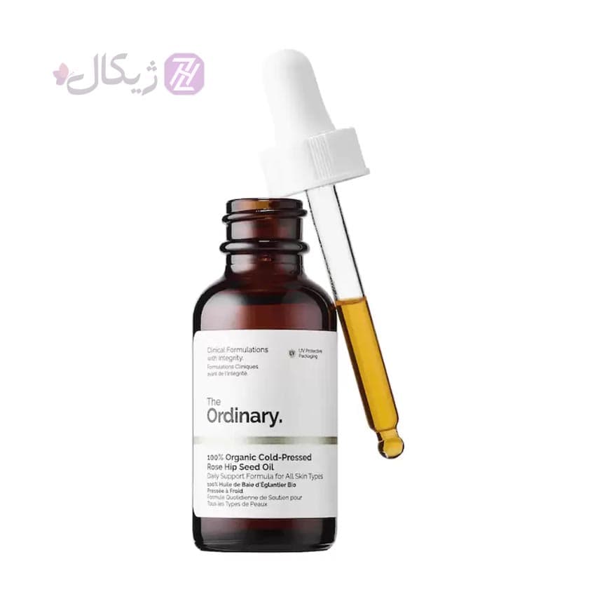 سرم روغن ارگانیک دانه رز هیپ اوردینری organic cold-pressed 100% حجم 30 میلی لیتر — تصویر ۲