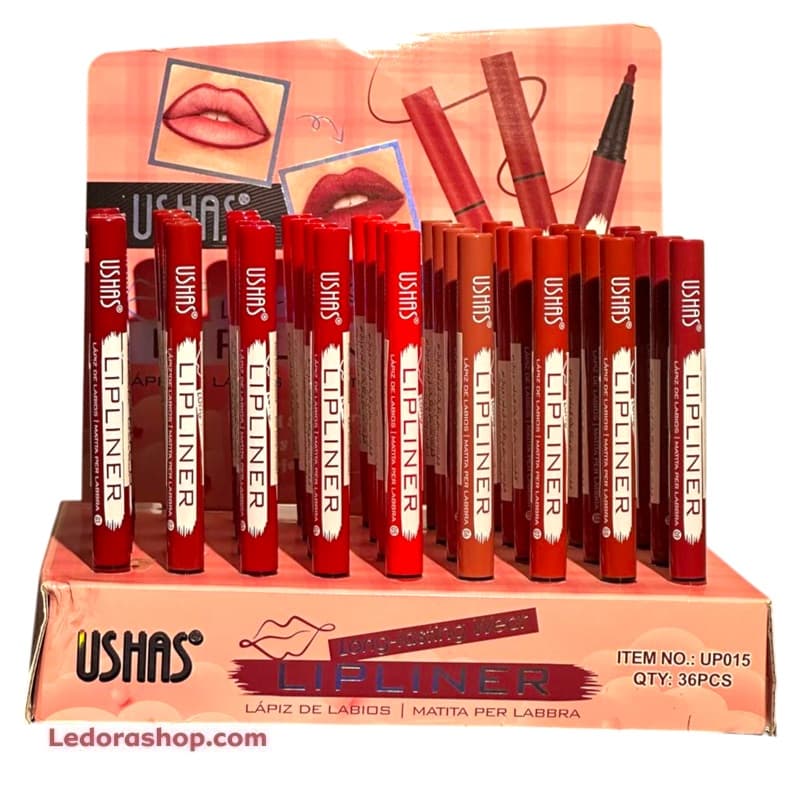خط لب ضدآب یوشاس مدل Long Lasting رنگ رز چرک (Dusty Rose) کد 02 — تصویر ۳