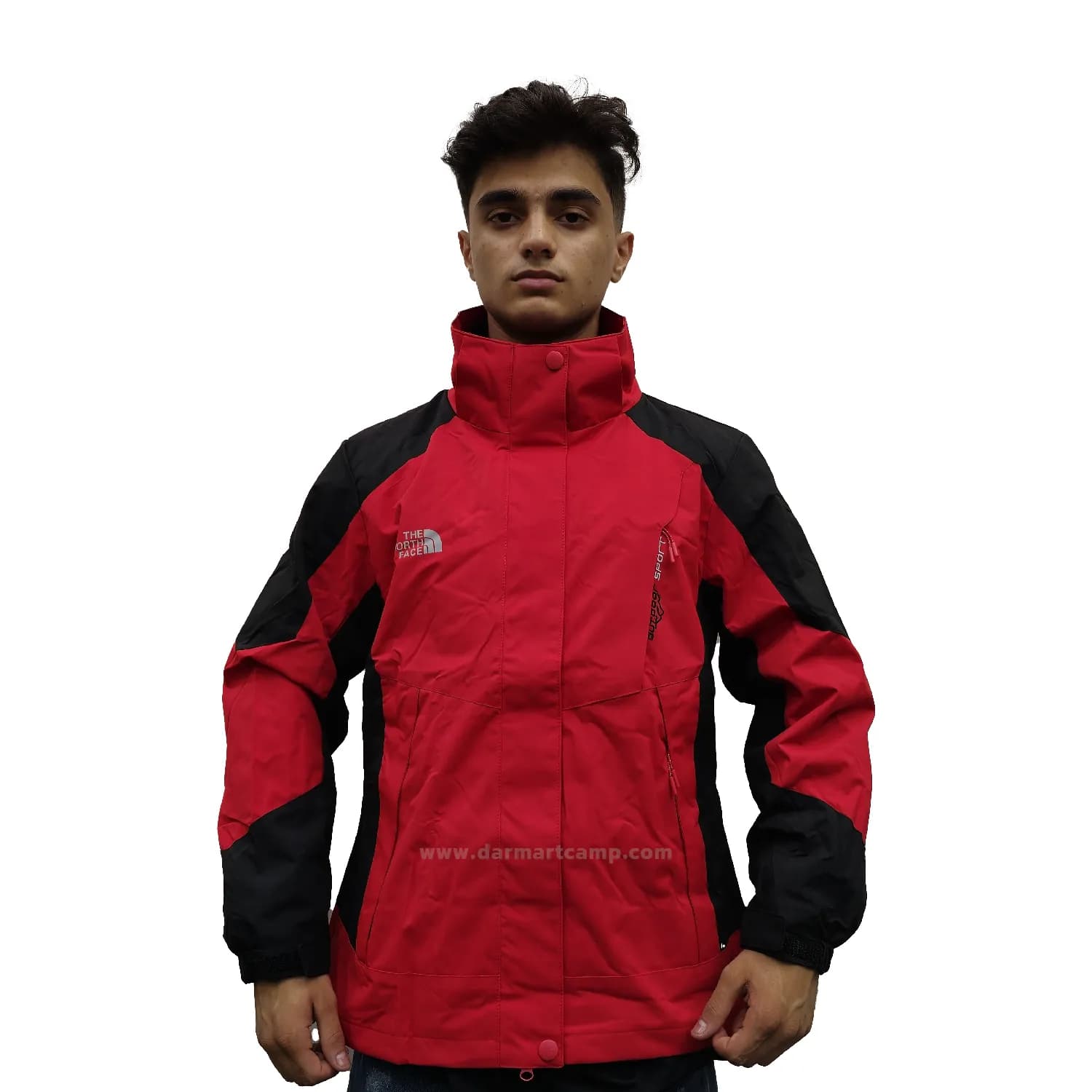 کاپشن گورتکس دوپوش ضد آب نورث فیس مردانه مدل GORE-TEX – سبز تیره — تصویر ۵