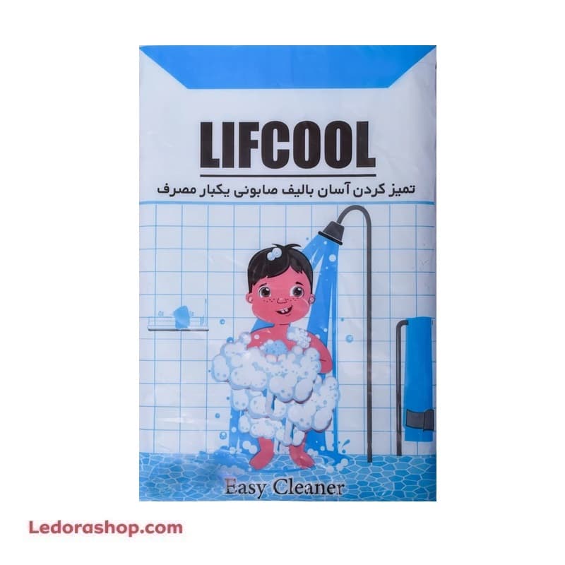 لیف صابونی یکبار مصرف لیف‌کول (Lifcool) بسته ۱۰ عددی — تصویر ۲