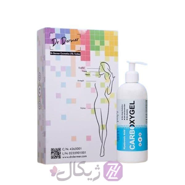 پک کربوکسی تراپی هیالورونیک اسید دکتر درمر آبرسان و بهبود بافت قوی حجم 425 میلی لیتر — تصویر ۲