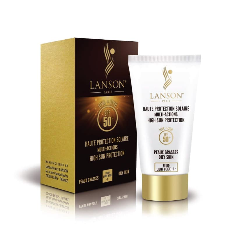 کرم ضدآفتاب لانسون بژ روشن spf 50