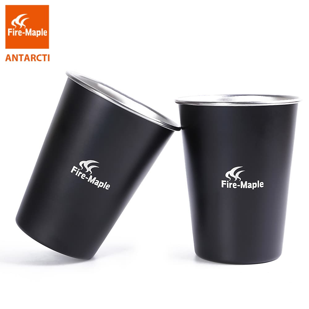 لیوان دوعددی استیل 350ml فایرمپل ANTARCTI — تصویر ۲