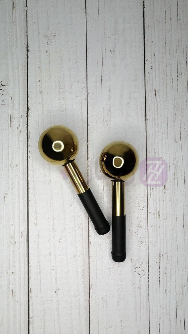 گوی یخی فلزی رنگ طلای و نقره ای در 2 رنگ — تصویر ۳