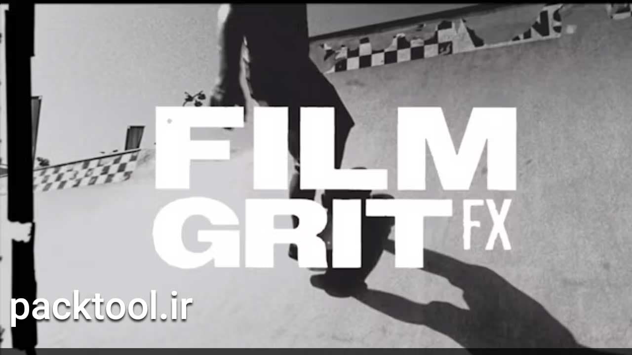 دانلود افکت و ترانزیشن های فیلم متنوع برای پریمیر Film Grit FX