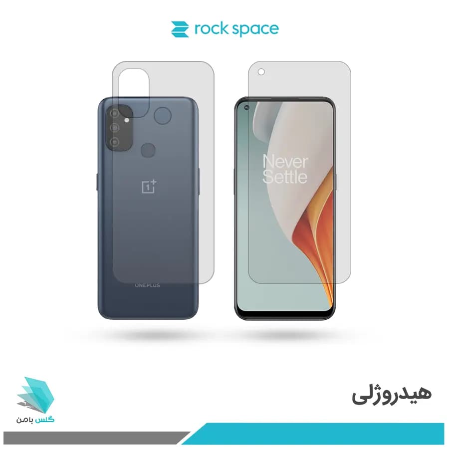 گلس پشت و رو وان پلاس Nord N100 شفاف برند راک اسپیس