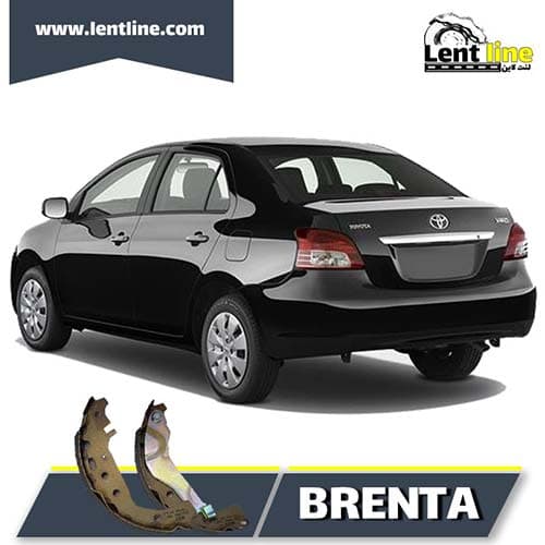 لنت ترمز عقب یاریس برند Brenta پلاس