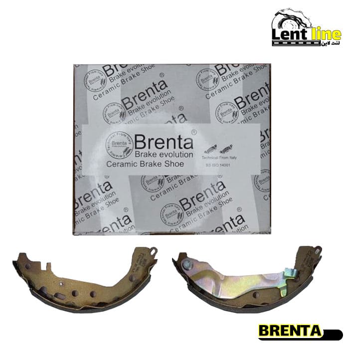 لنت ترمز عقب یاریس برند Brenta پلاس — تصویر ۳