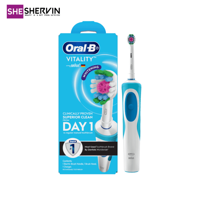 مسواک برقی سفید کننده اورال بی ویتالیتی Oral-B Vitality Whitening