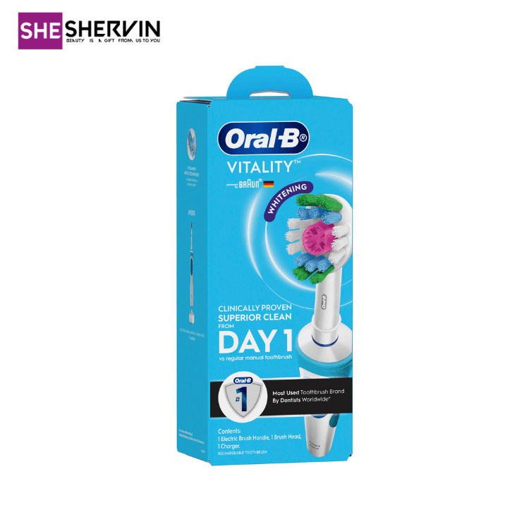 مسواک برقی سفید کننده اورال بی ویتالیتی Oral-B Vitality Whitening — تصویر ۲