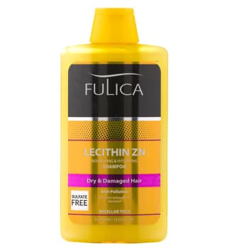 شامپو فاقد سولفات مدل Lecithin Zn مناسب موهای خشک و آسیب دیده 400میل فولیکا — تصویر ۶