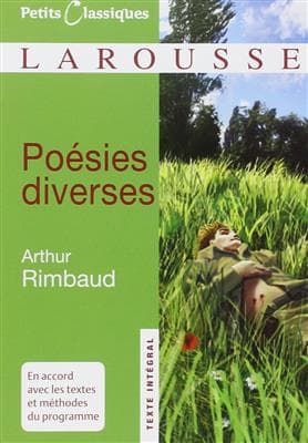 کتاب فرانسه Poesies Diverses d’Arthur Rimbaud