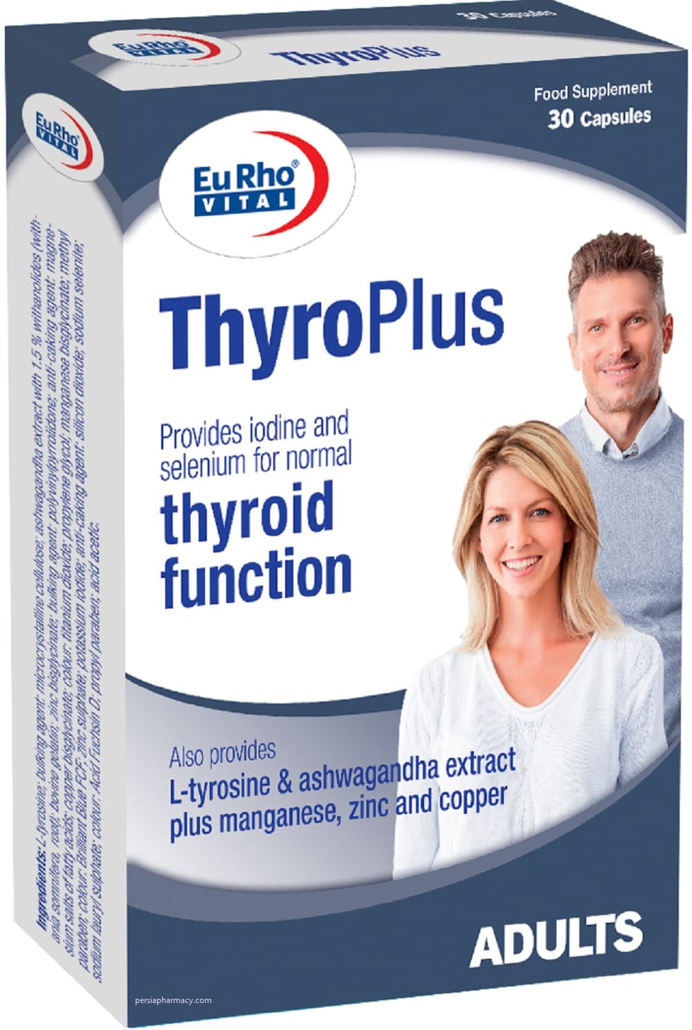 کپسول تیروپلاس یوروویتال Thyroplus