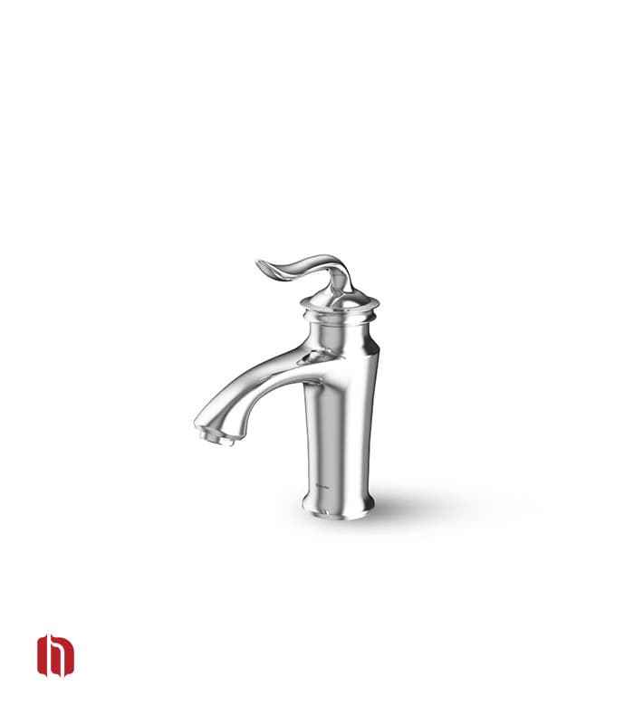 شیر روشویی ثابت شودر مدل لوکا طلا مات — تصویر ۳